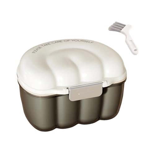 Leck Proof Speicherbox Für Klare Aligner Zahnersatz Aligner Hoder Mit Meshes Drainage Basket Travel Essential Organizer Mehrzweck Artikel Speicherplatz von amangul