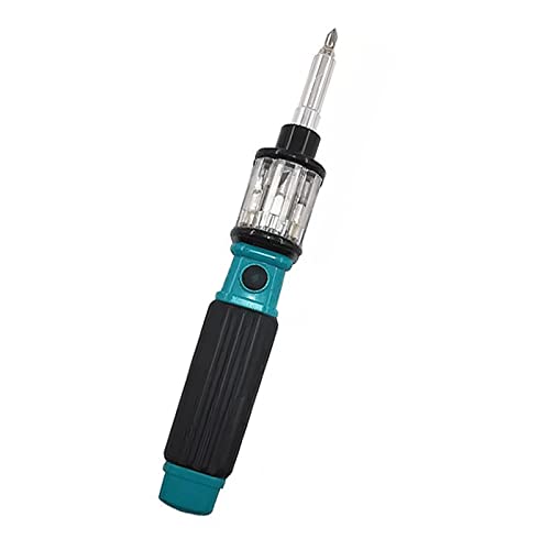 Multi Bit Ratschenschraubendreher 6-in-1-Werkzeug Mit SL3-SL4 SL6 PH1 PH2 PH3-RETRACTRACTABLE Schraubendreherstange Magnetisches Werkzeug Multi Bit Ratschenschraubendreher 6-in-1-Werkzeug Mit SL3-SL4 SL6 PH1 PH2 PH3-RETRACTRACTABLE Schraubendreherstange Magnetisches Werkzeug von amangul
