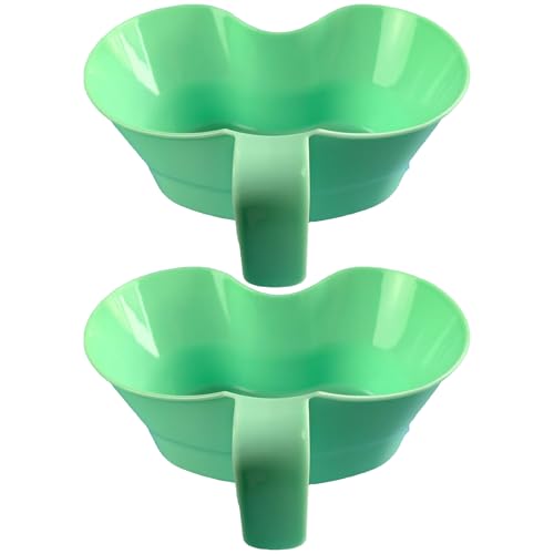 Multifunktionaler Nachttisch-Spülbecher, 900 ml, Spuckbecher für ältere Menschen, mit glatten Kanten und ergonomischem Griff, rutschfester Griff, bettlägerige Patienten von amangul
