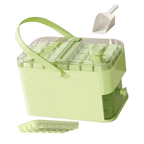 Plastik Eismaschine Wiederverwendbarer Pressetyp Eisbox Mit Deckelspeicherbox Easy Release Tabletts Für Kaffee & Getränke Wiederverwendbarer Pressetyp von amangul