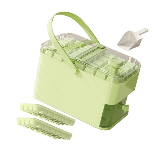 Plastik Eismaschine Wiederverwendbarer Pressetyp Eisbox Mit Deckelspeicherbox Easy Release Tabletts Für Kaffee & Getränke Wiederverwendbarer Pressetyp von amangul