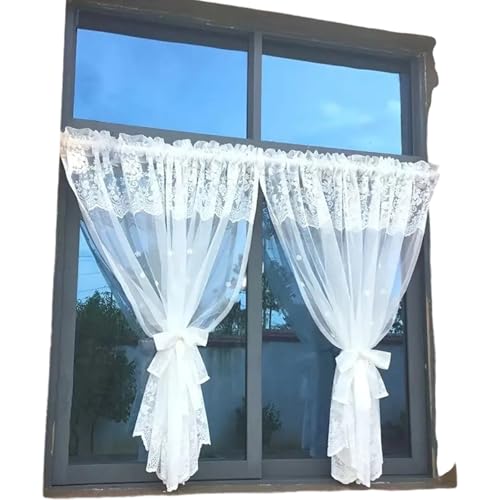 Schnelle Setups Spitzenfenster Partition Atmungsaktivem Lichtfilterstoff Für Studio Apartment Decoration Lace Curtain Partition von amangul