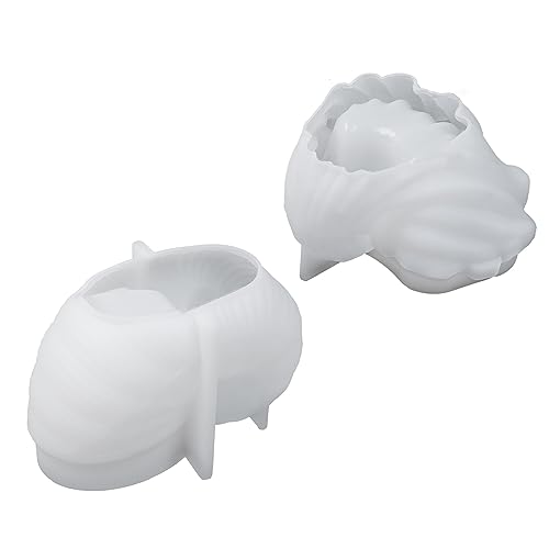 Schöne Muschel Kerze Silikon Schimmelpack Candlestick Harzformen Tabletop Gips Orament Home Decors Shells Silikonkerze Schöne Muschel Kerze Silikon Schimmelpack Candlestick Harzformen Tabletop Gips Orament Home Decors Shells Silikonkerze von amangul