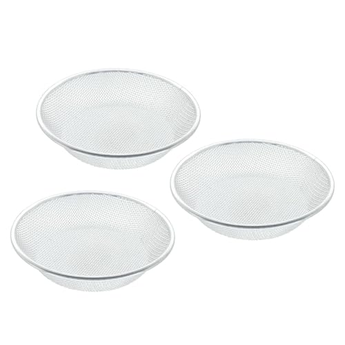 amangul 3 Teiliges Edelstahlkompost Sieb Set Filter Für Gartenboden Gestein Und Sand Sifing Easy Grip von amangul
