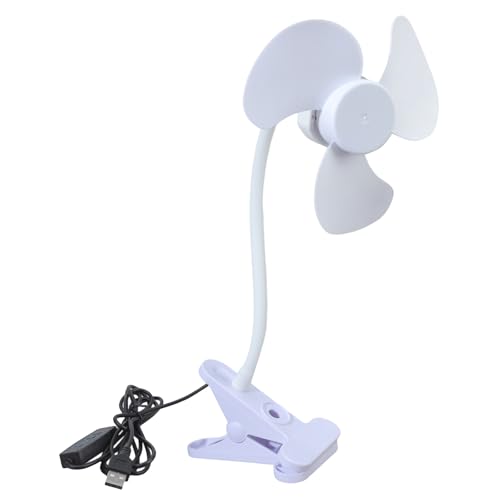 amangul 360° drehbarer Ventilator zum Anklippen, 14 cm, variable Geschwindigkeitsregelung, flexibler Hals-Ventilator für Computer-Schreibtisch-Setups, einstellbare Geschwindigkeit amangul 360° drehbarer Ventilator zum Anklippen, 14 cm, variable Geschwindigkeitsregelung, flexibler Hals-Ventilator für Computer-Schreibtisch-Setups, einstellbare Geschwindigkeit von amangul