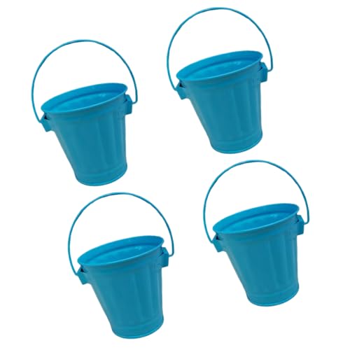 amangul Bunte Packung 4 Eimer Garten Eimer Container Geeignet Zum Pflanzen Von Handwerk Und Heimorganisation Blumenarrangement von amangul