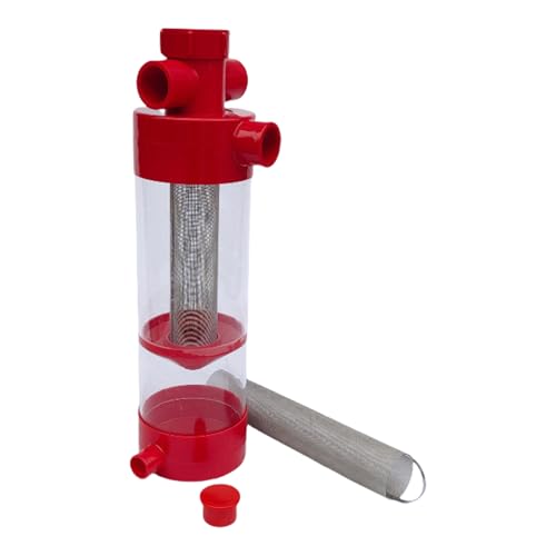 amangul Edelstahl Aquariumabfallsammler Effizientes Fisch Fäkalentfernungswerkzeug Für Salzwasser Riff Teich Terrarium Paludarium Zuchttanks Effiziente Aquariumabfallentfernung von amangul