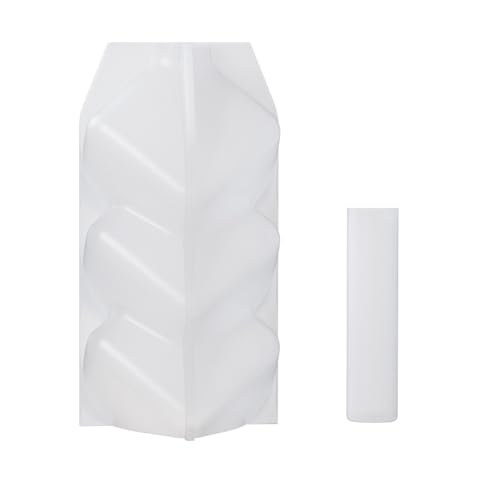 amangul Flexible Vasen-Silikonform, Epoxidharzformen, Vasengussform für Vasen, Basteln und Heimdekorationsprojekte von amangul