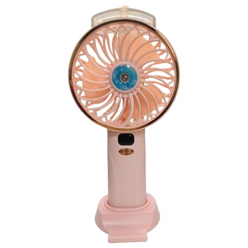 amangul Multifunktionaler Handventilator, effizienter Kühlventilator, 2400 mAh, leistungsstarker Ventilator, ABS-Textur, für Reisen, Büro und Außenbereich (wie abgebildet) von amangul