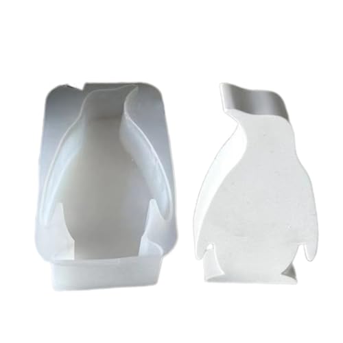 amangul Silikon-Tierform für multifunktionale Tier-Ornamente, Form für handgefertigte und Heimdekorationen (Pinguin1) von amangul