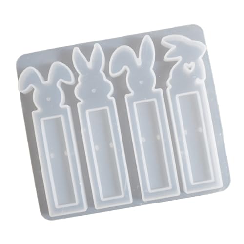 amangul Silikonformen-Set mit 4 Mulden, Osterhasen, zum Basteln und Dekorieren, Spardose, Kerzen, Harze, Gießformen amangul Silikonformen-Set mit 4 Mulden, Osterhasen, zum Basteln und Dekorieren, Spardose, Kerzen, Harze, Gießformen von amangul