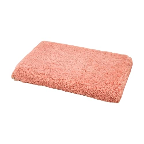 amangul Übergroßes Hundebett mit pelzigem Bezug, weiches Nest, dickes langhaariges Bett, Hundesofa, Nest, Plüsch-Hundeunterlage von amangul