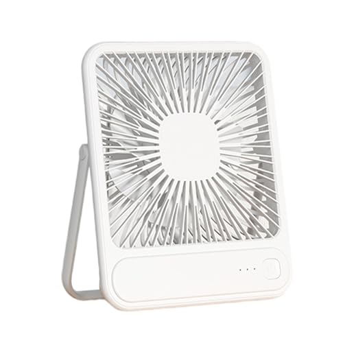 amangul Wiederaufladbarer Desktop-Ventilator, leise, USB-Aufladung, mit einstellbaren 3 Geschwindigkeits-Luftströmen, ABS-Textur, geeignet für Büro oder Zuhause amangul Wiederaufladbarer Desktop-Ventilator, leise, USB-Aufladung, mit einstellbaren 3 Geschwindigkeits-Luftströmen, ABS-Textur, geeignet für Büro oder Zuhause von amangul