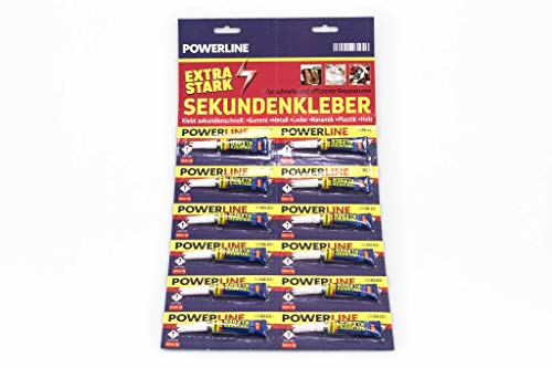 12 x Sekundenkleber Kleber Superkleber Super Klebstoff Schnellkleber 3g von amara-global