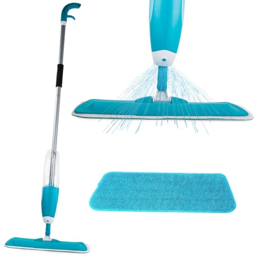amara-global Spray-Mopp mit Wasser Tank Wischmopp Feudel Bodenwischer von amara-global