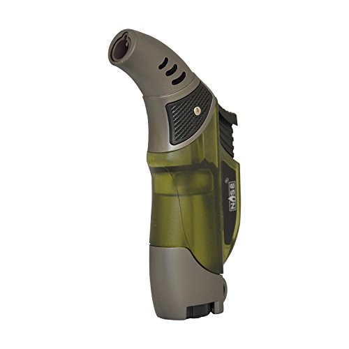 Turbo Sturm Feuerzeug Mini Bunsenbrenner Flambierer Gas-Brenner Jet Flame Torch von amara-global