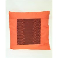 Handgewebter Polster in Schwarz Und Braun Handgewebter Polster in Schwarz Und Braun von amaratextil