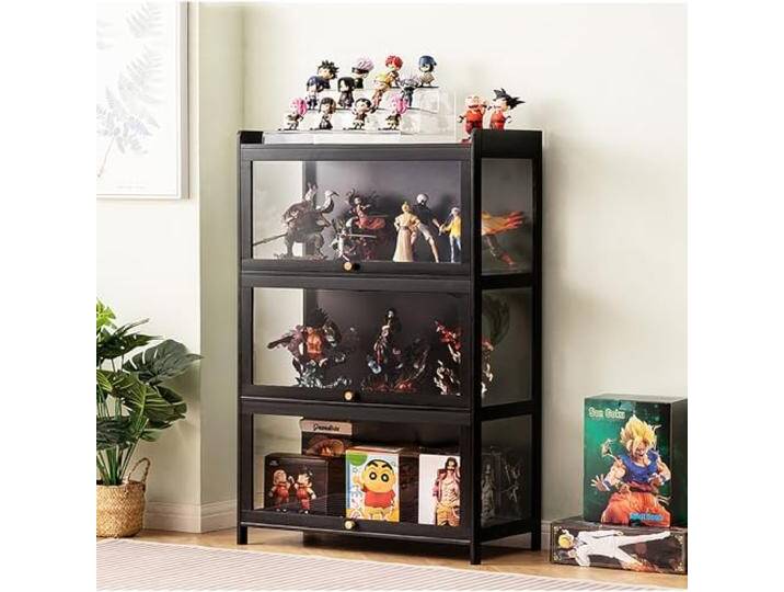 JSLJDM Vitrinenschrank Sammlervitrine Stehend Standvitrine Glasvitrine Acryl Vitrine Standvitrine Acryl Vitrine Doppeltüren Großer Kapazität Sammlervitrine Handgefertigtes Lagerregal für Waren JSLJDM Vitrinenschrank Sammlervitrine Stehend Standvitrine Glasvitrine Acryl Vitrine Standvitrine Acryl Vitrine Doppeltüren Großer Kapazität Sammlervitrine Handgefertigtes Lagerregal für Waren von amazon