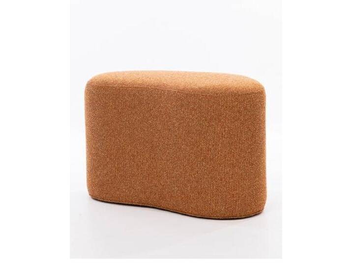 SIX Design Pouf Polsterhocker Sitzhocker Fußhocker 66x35x42 Webstoff Terrakotta von amazon