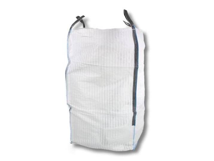 dm-Folien Holz Big Bag 95x95x175cm I 10 Stück I SWL 1.250 kg I Robuster Big Bag Holz mit 4 Ventilationsstreifen & Hebeschlaufen I Big Packs für Brennholz I stabil & belüftet von amazon