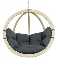 Amazonas - Hängesessel Globo Chair Anthracite inkl. Sitzkissen und Spiralfeder von amazonas