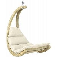 Amazonas - Schwebesessel Swing Chair Creme Hängesessel inkl. Sitzkissen und Schwingfeder von amazonas