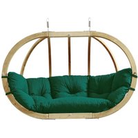 Mehrpersonen Hängesessel Globo Royal Chair Verde inkl. Sitzkissen und zwei Spiralfedern - Amazonas von amazonas