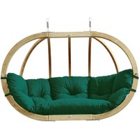 Amazonas - Mehrpersonen Hängesessel Globo Royal Chair Verde inkl. Sitzkissen und zwei Spiralfedern von amazonas