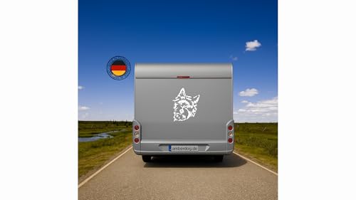 amberdog Autoaufkleber Cairn Terrier Kopf Art.Nr.ATK0179 Auto Aufkleber Wohnmobil Wohnwagen Hundekopf von amberdog