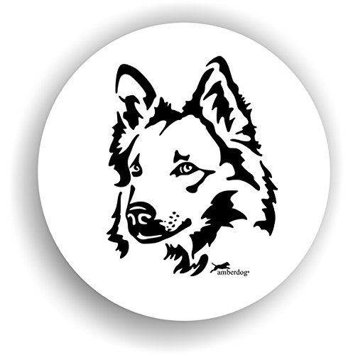 amberdog Hunde Harzer Fuchs Sticker Auto Aufkleber Art.STK0191 Autoaufkleber Aufkleber Wohnmobil Wohnwagen von amberdog