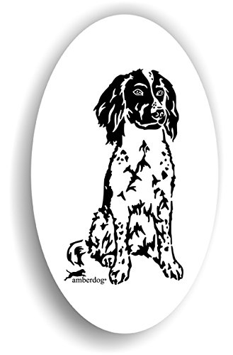 amberdog Hunde Münsterländer Sticker Auto Aufkleber Art.ST0185, Autoaufkleber Wohnmobil Wohnwagen von amberdog