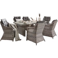 Ambia Garden Gartentischgruppe SAN LEONE, Rattan Ambia Garden Gartentischgruppe SAN LEONE, Rattan von ambia GARDEN