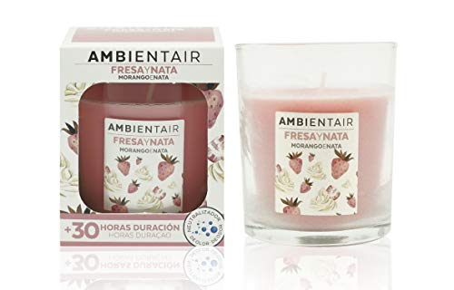 ambientair vv004fnaa – Duftkerze Duft Erdbeere und Creme von ambientair