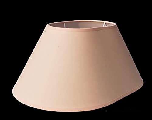 Lampenschirm oval Apricot Classic konische Form Ø 38cm (20 * 38 * 18cm) von ambiente-lebensart.de