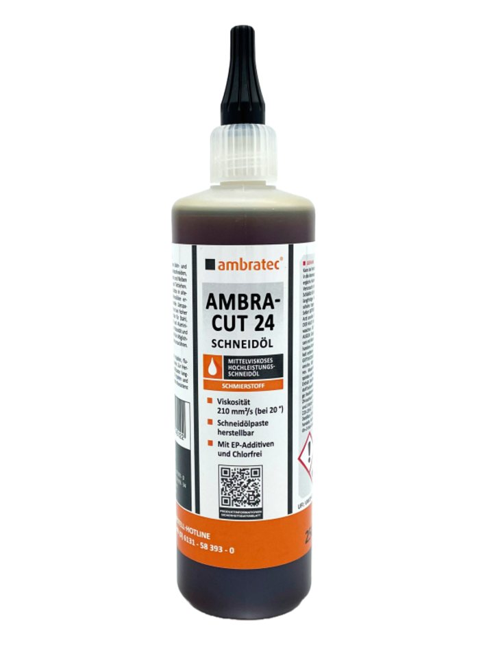 ambratec Bohr- & Schneidöl Ambracut 24 Mittelviskoses Hochleistungs-Schneidöl - portofrei -, 250 ml ambratec Bohr- & Schneidöl Ambracut 24 Mittelviskoses Hochleistungs-Schneidöl - portofrei -, 250 ml von ambratec