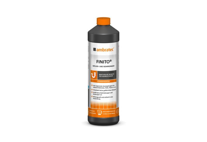 ambratec FINITO® ABFLUSS- UND ROHRREINIGER - portofrei - Rohrreiniger von ambratec