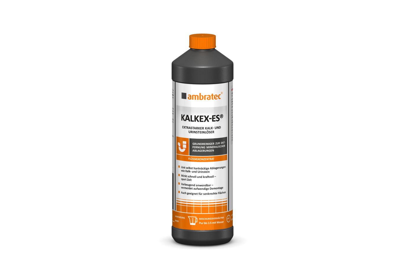 ambratec KALKEX-ES® EXTRASTARKER KALK- UND URINSTEINLÖSER - portofrei - Kalklöser von ambratec