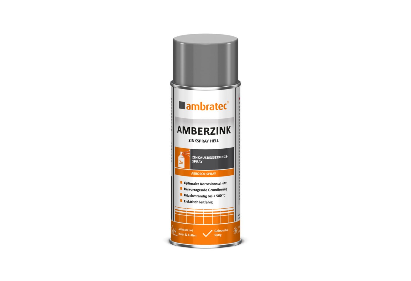 ambratec Sprühfarbe AMBERZINK ZINKSPRAY HELL - portofrei - ambratec Sprühfarbe AMBERZINK ZINKSPRAY HELL - portofrei - von ambratec