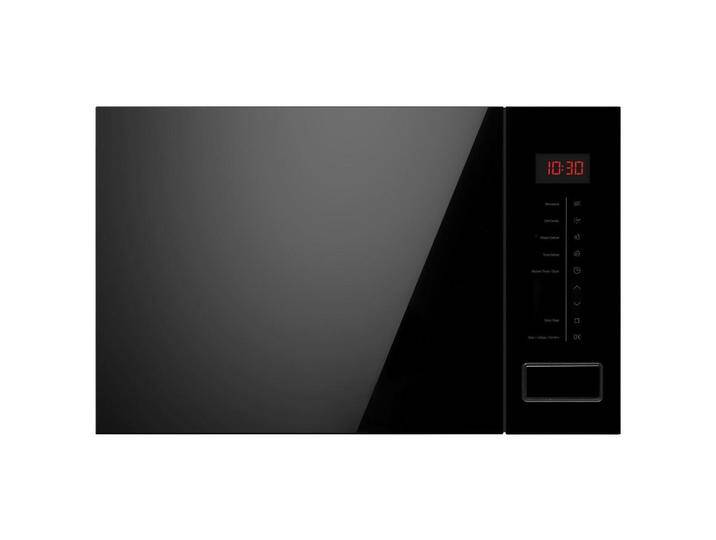 Amica EINBAUMIKROWELLE, Schwarz, Metall, 59.5x39x32 cm, LED-Display, Auftaufunktion, Automatik-Kochprogramme, Signalton, Timerfunktion, von amica