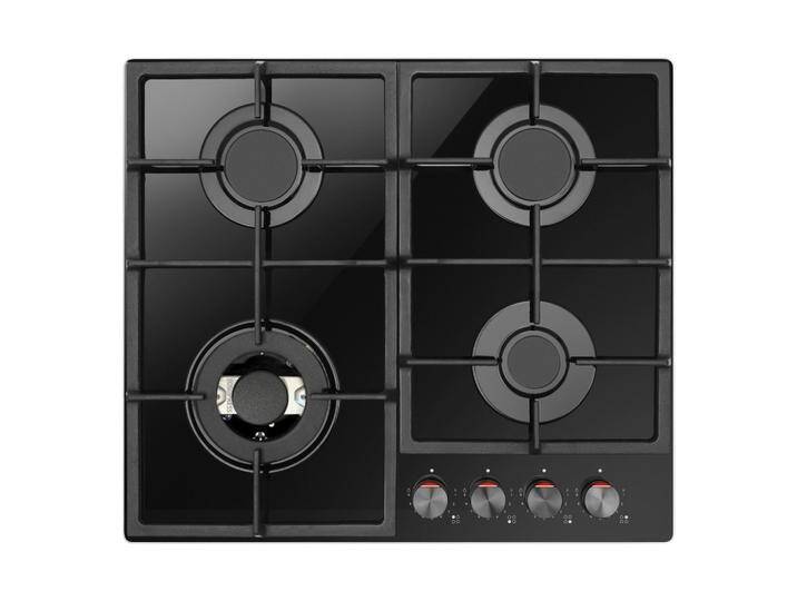 Gaskochfeld KMG734060S Rahmenlos Schwarz von amica