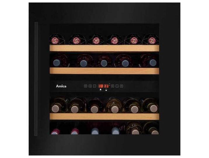 Weinkühlschrank WK341212S in Schwarz Weinkühlschrank WK341212S in Schwarz von amica