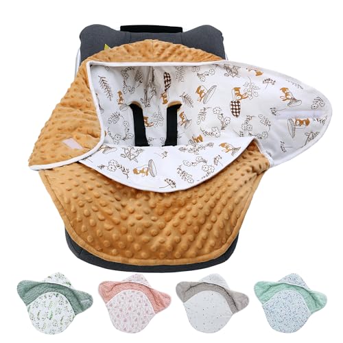 amo nenes Einschlagdecke Babyschale Winter Baby Fußsack Herbst für Autositz Babydecke Baumwolle für Kinderwagen für 3-Punkt- Gurt, Orange amo nenes Einschlagdecke Babyschale Winter Baby Fußsack Herbst für Autositz Babydecke Baumwolle für Kinderwagen für 3-Punkt- Gurt, Orange von amo nenes
