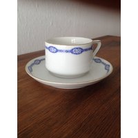 Teetasse Mit Untertasse Original Jugendstil Vintage von amoeBe65