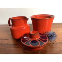 Zuckerdose Mit Milchkännchen Melitta Stockholm Vintage von amoeBe65