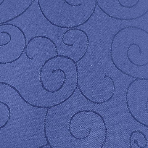 amp-artshop Tafeldecke Paulina Eckig 130x340 cm Königsblau Blau - Farbe, Form & Größe wählbar · Fleckabweisend Tischdecke von amp-artshop