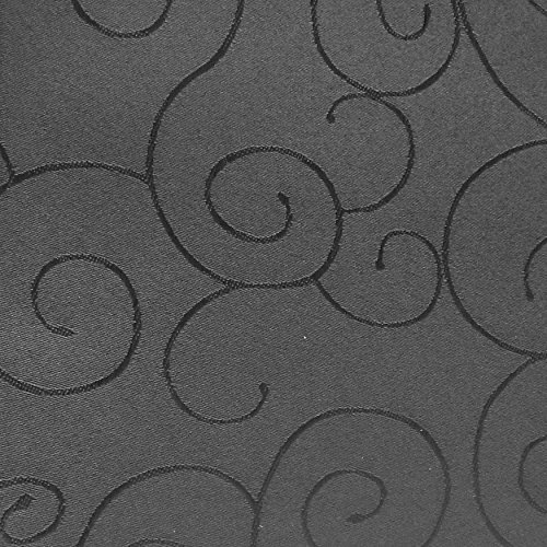 amp-artshop Tafeldecke Paulina Eckig 160x160 cm Dunkelgrau Grau - Farbe, Form & Größe wählbar · Fleckabweisend Tischdecke von amp-artshop