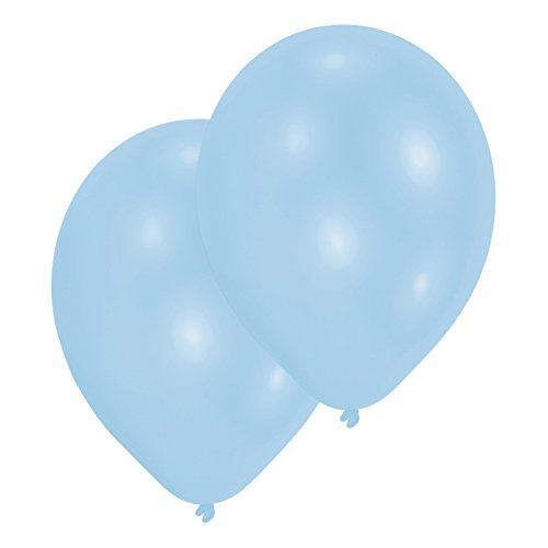 Amscan 27,5 cm 25 Ballons aus Latex, Pearl Blue von amscan