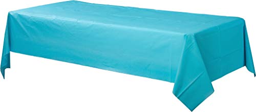 Amscan 77015-18 - Tischdecke silber, Plastik, Größe 137 x 274 cm von amscan