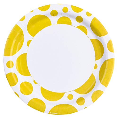 Amscan 8 Papierteller Dots von amscan