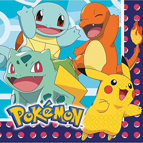 Child Pokemon Luncheon Napkins von amscan